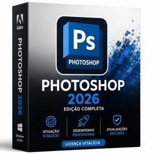 Adobe Photoshop 2025 – Licença Vitalícia