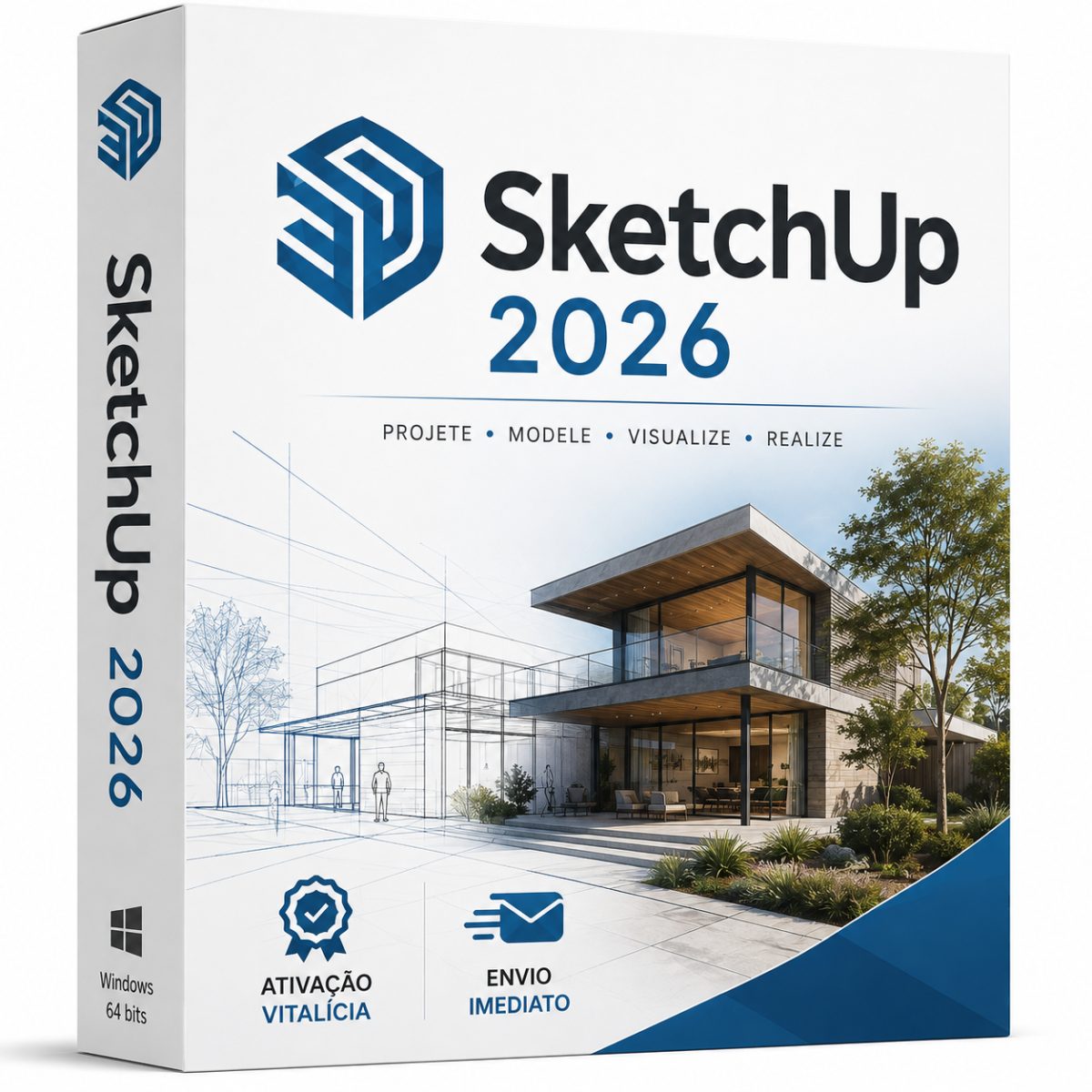 SketchUp Pro 2025 – Licença de 3 Anos
